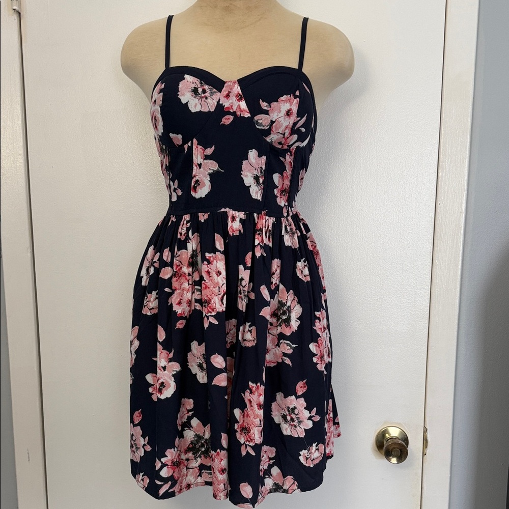 Floral Spaghetti Strap Dress